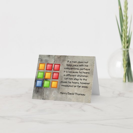 Verschillende Slagwerker Kaart (Voorkant)