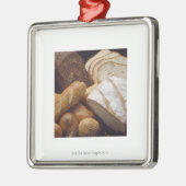 Verschillende soorten ambachtelijk brood metalen ornament (Links)