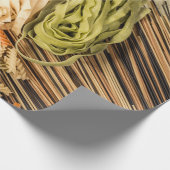 Verschillende soorten pasta's cadeaupapier (Hoek)
