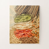 Verschillende soorten pasta's legpuzzel (Verticaal)