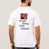 Verschillende soorten PETA T-shirt (Achterkant)