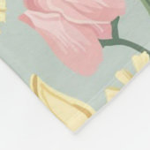 verschillende stadia van bloei fleece deken (Hoek)