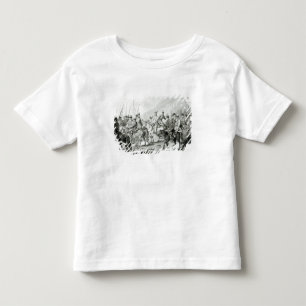 Verschillende stammen van Russische kozakken Kinder Shirts