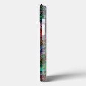 Verschillende strepen en gekraste vierkantjes van  Case-Mate iPhone case (Achterkant / Links)