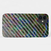 Verschillende strepen en gekraste vierkantjes van  Case-Mate iPhone case (Achterkant (horizontaal))