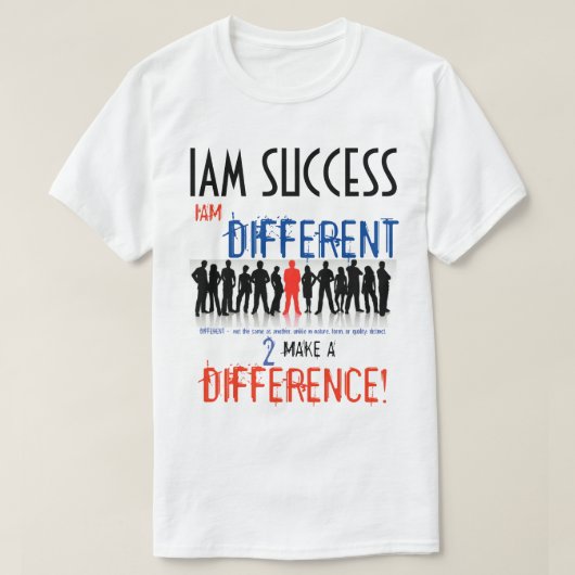 VERSCHILLENDE T-Shirt (Design voorkant)