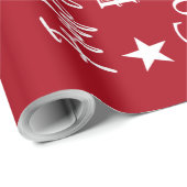 Verschillende talen van prettige kerst cadeaupapier (Rol Hoek)