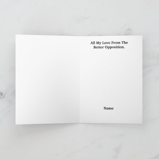 Verschillende Teddyberen Grappige Koppels Kaart (Binnen)