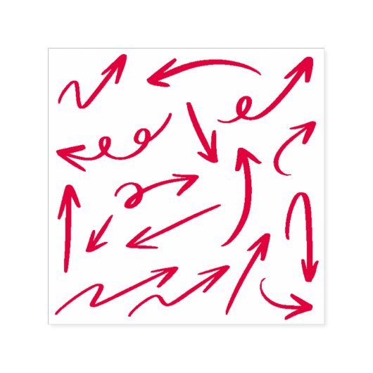 Verschillende vectorstijl  zelfinktende stempel (Design)