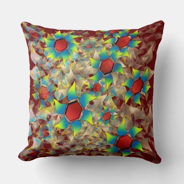 Verschillende virtuele bloemen, blauwige bladen kussen (Voorkant)