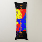 Verschillende vormen en maten body kussen (Voorkant Verticaal)