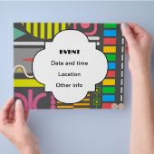 Verschillende vormen flyer (Hand)