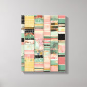 Verschillende vormen Moderne Kleurrijke Verpakte K Canvas Afdruk (Voorkant)