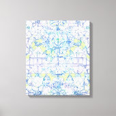 Verschillende vormen Moderne Kleurrijke Verpakte K Canvas Afdruk (Voorkant)