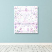 Verschillende vormen Moderne Kleurrijke Verpakte K Canvas Afdruk (Insitu (Houten vloer))