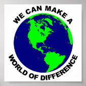 Verschillende wereld poster (Voorkant)