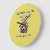 Verschillende woorden verenigen zich. Dag van de m Grote Klok (Hoek)