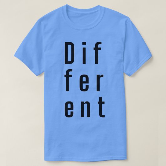 Verschillende zwarte Typografie Tekst onderaan hoe T-shirt (Design voorkant)