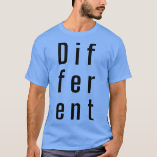 Verschillende zwarte Typografie Tekst onderaan hoe T-shirt