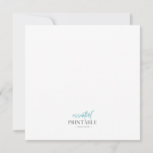 Verschillenmaker Notitiekaartje (Achterkant)