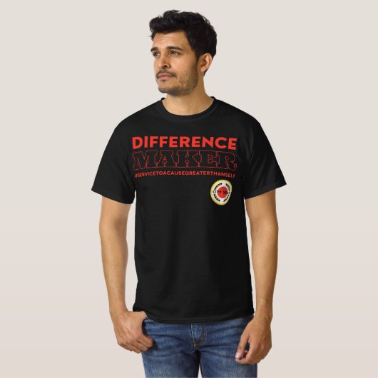 Verschillenmaker T-shirt (Voorkant volledig)