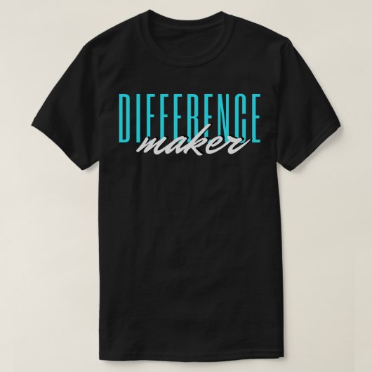 Verschillenmaker T-shirt (Design voorkant)