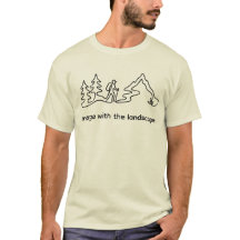 Verschmelzen met het landschap eenvoudig modern de