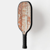 Verschoten hout van een schuur pickleball paddle (Links)