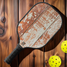 Verschoten hout van een schuur pickleball paddle