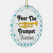 Verschrik de Trumpet Persoonlijke Muziek Ornament (Rechts)