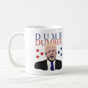 Verschrikkelijk dom dommer Donald Trump mok
