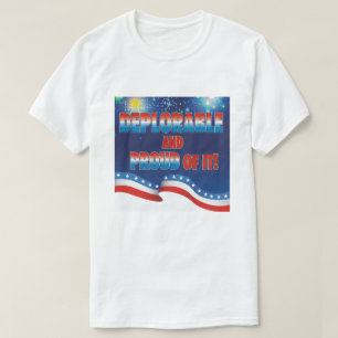 Verschrikkelijk en trots! t-shirt