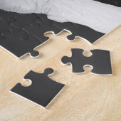 Verschrikkelijk gruwelijke, verdoofde monsterhande legpuzzel (Zijkant)