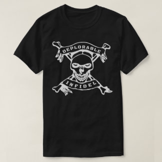 Verschrikkelijk Infidel Skull & Cross Botten Pro T T-shirt