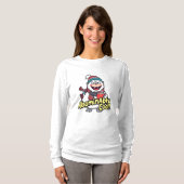 Verschrikkelijk koel Winter Yeti Design T-shirt (Voorkant volledig)