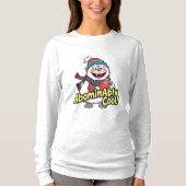Verschrikkelijk koel Winter Yeti Design T-shirt (Voorkant)