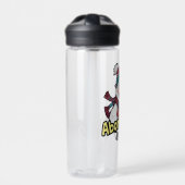 Verschrikkelijk koel Winter Yeti Design Waterfles (Voorkant)