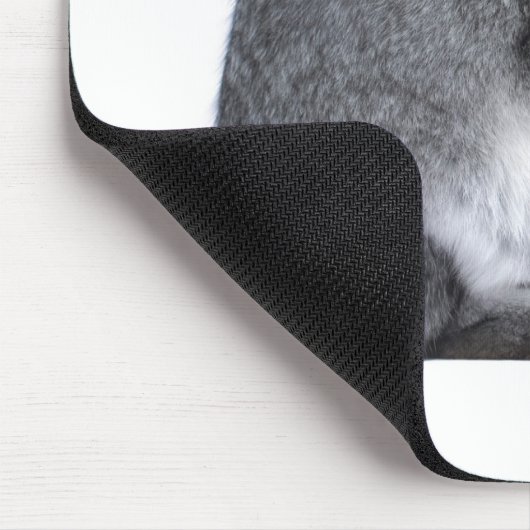 Verschrikkelijk konijn muismat (Hoek)