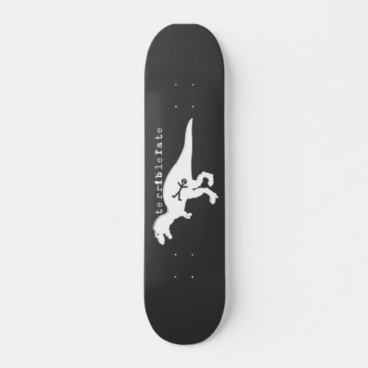 verschrikkelijk lot dino persoonlijk skateboard (Voorkant)
