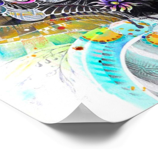 Verschrikkelijk meisje. poster (Hoek)