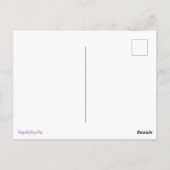 Verschrikkelijk schrijfbonnetje briefkaart (Achterkant)