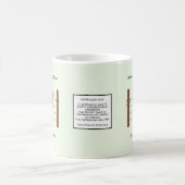 Verschrikkelijk schrijfbonnetje koffiemok (Center)