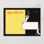 Verschrikkelijk Smelly Halloween Socks Briefkaart (Achterkant)