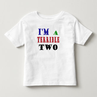 Verschrikkelijk TWEE! Kinder Shirts