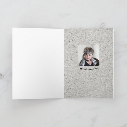 Verschrikkelijk verschrikkelijk idee. Kaart (Binnen)