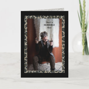 Verschrikkelijk verschrikkelijk idee. Kaart