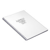Verschrikkelijk verschrikkelijke ideeën notitieboek (Rechterzijde)