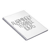 Verschrikkelijk verschrikkelijke ideeën notitieboek (Rechterzijde)