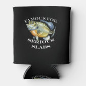 Verschrikkelijk voor serieuze slakken donker blikjeskoeler (Voorkant)