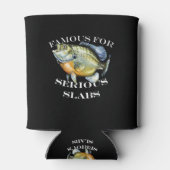 Verschrikkelijk voor serieuze slakken donker blikjeskoeler (Achterkant)